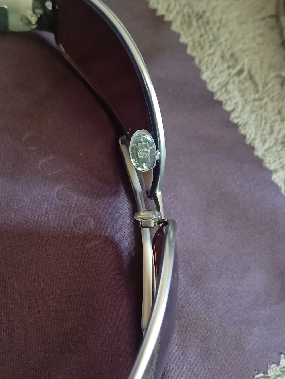 AUTHENTIC Gucci GG1856/S ( Aviator Square sunglasses )